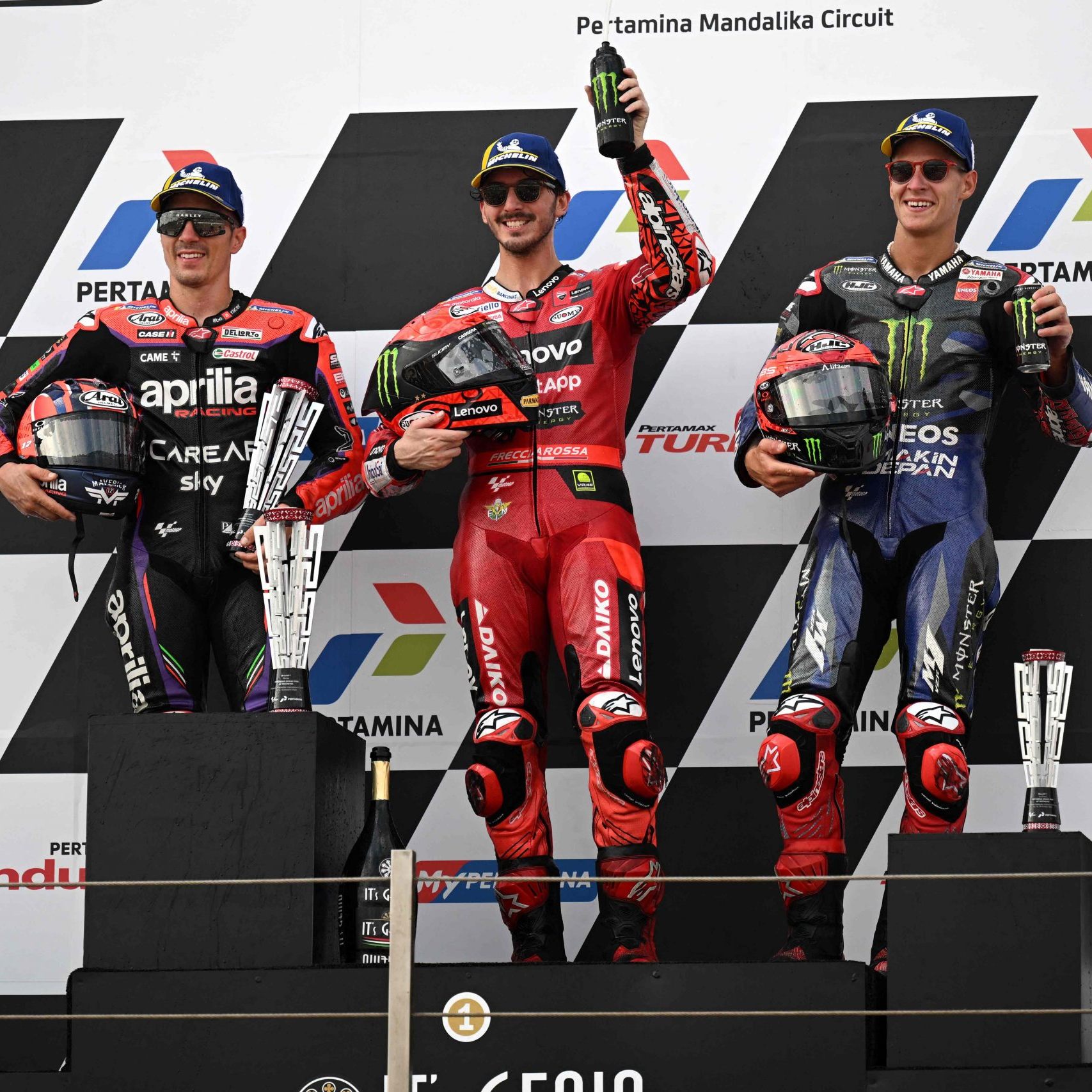 Francesco Bagnaia holte den 1. Platz.