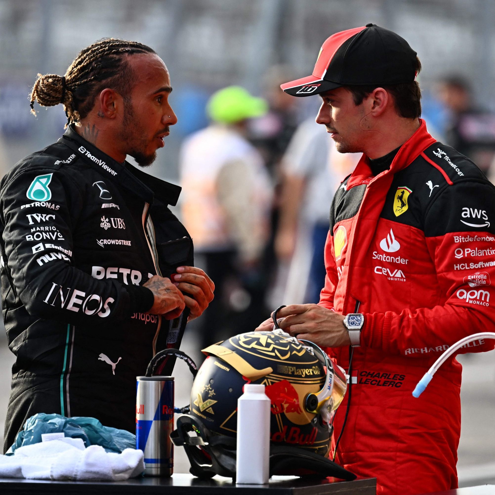 Lewis Hamilton und Charles Leclerc wurden disqualifiziert.