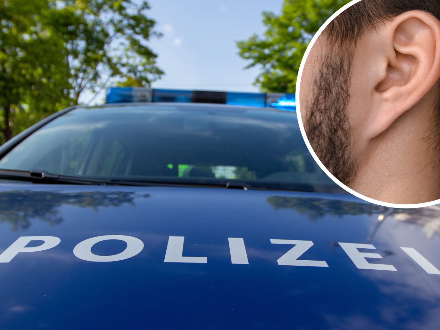 Eine Frau in Wien biss einen WEGA-Beamten ins Ohr. Eine Frau in Wien biss einen WEGA-Beamten ins Ohr.