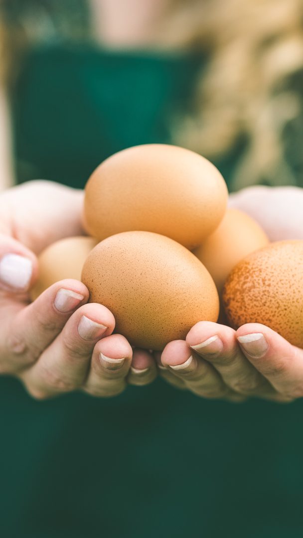 Eine Million Eier werden jährlich importiert.