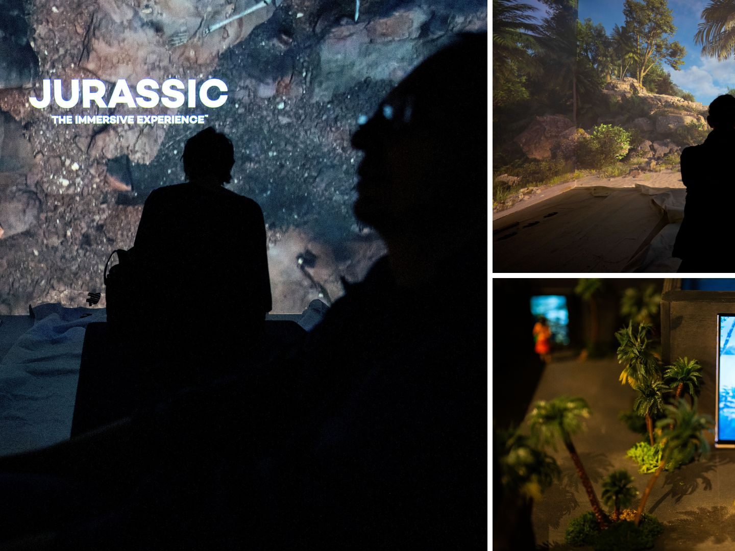 Die "Jurassic"-Ausstellung bietet Besuchern eine immersive Sauriershow,