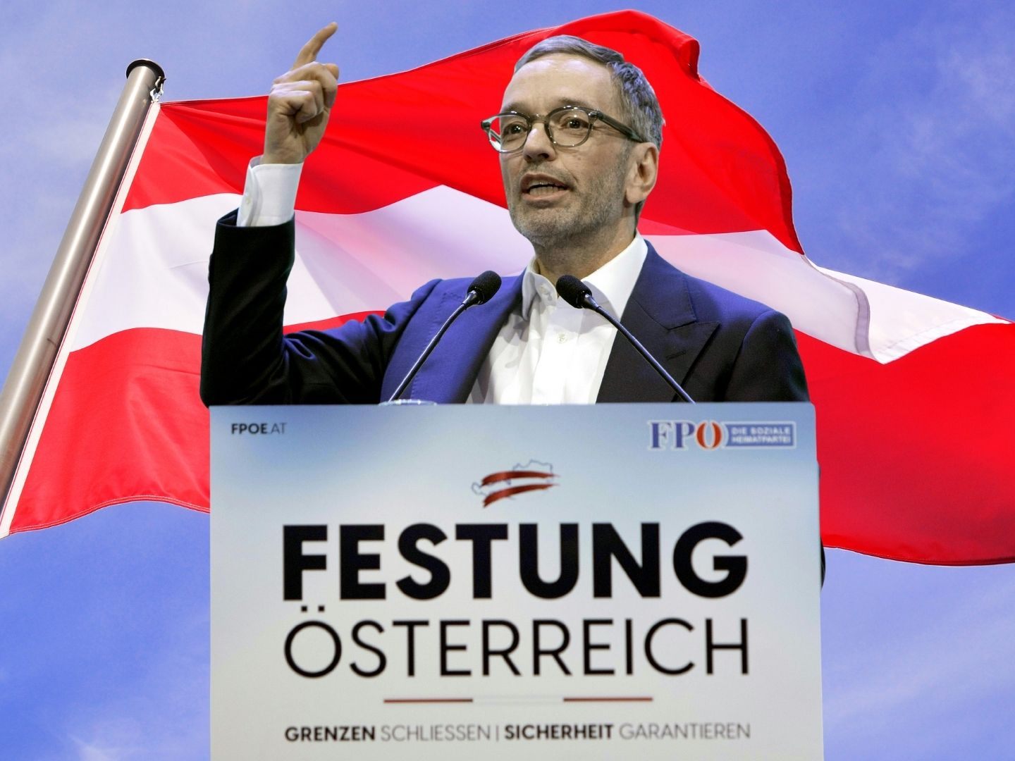 Die FPÖ liegt klar über der 30-Prozent-Marke. Die FPÖ liegt klar über der 30-Prozent-Marke.