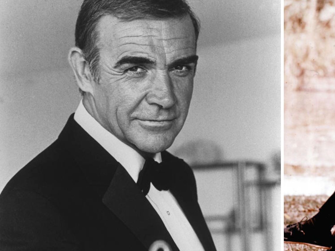 Die beiden James-Bond-Darsteller Jean Connery und Roger Moore. Die beiden James-Bond-Darsteller Jean Connery und Roger Moore.