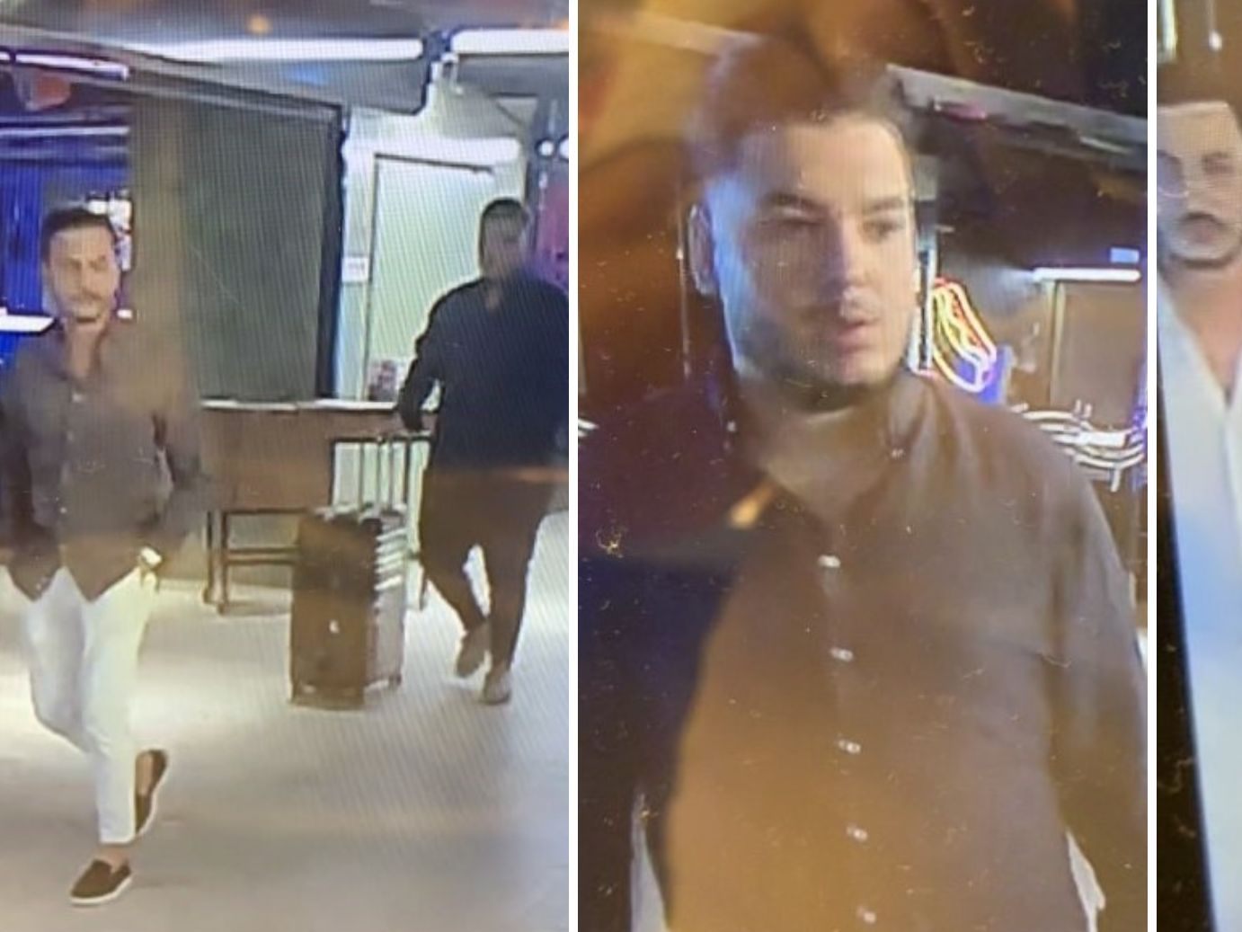 Die Polizei sucht Hinweise zu diesen Männern. Die Polizei sucht Hinweise zu diesen Männern.