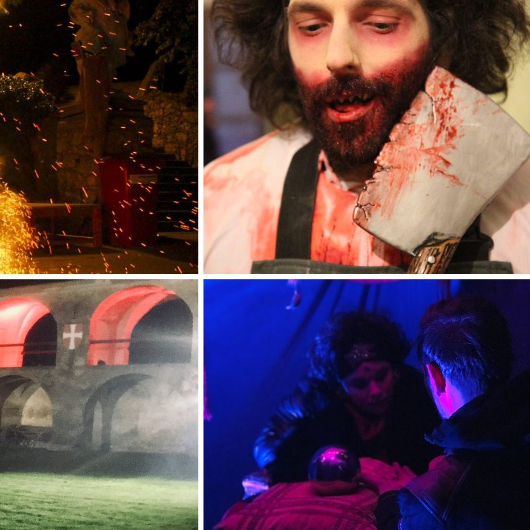 Die Rosenburg lädt zum Gruselevent zu Halloween ein.