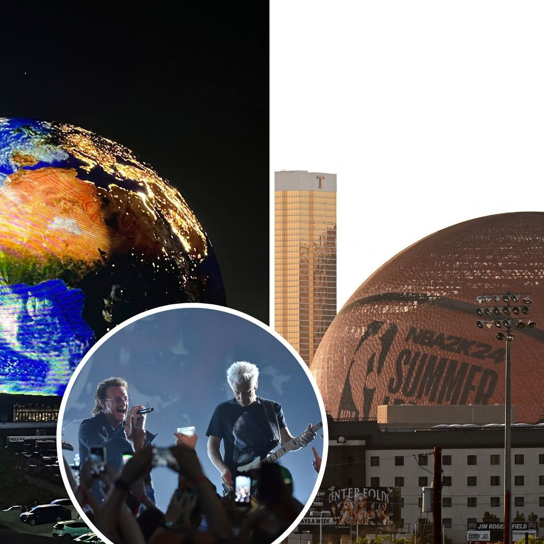 In Las Vegas wurde eine neue Attraktion eröffnet: Die Eventhalle "MSG Sphere".
