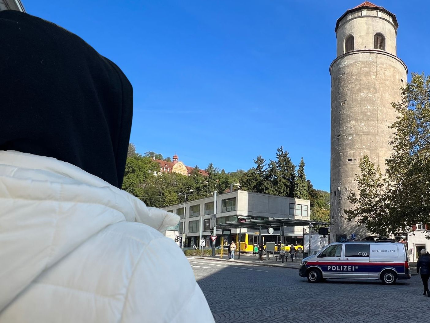 Der Feldkircher Sparkassenplatz am Katzenturm sorgt für Schlagzeilen. Der Feldkircher Sparkassenplatz am Katzenturm sorgt für Schlagzeilen.