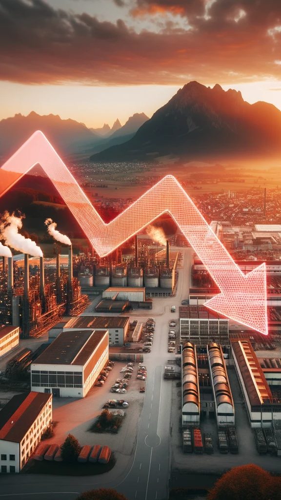 Viele Vorarlberger Unternehmen sehen die wirtschaftliche Zukunft negativ.