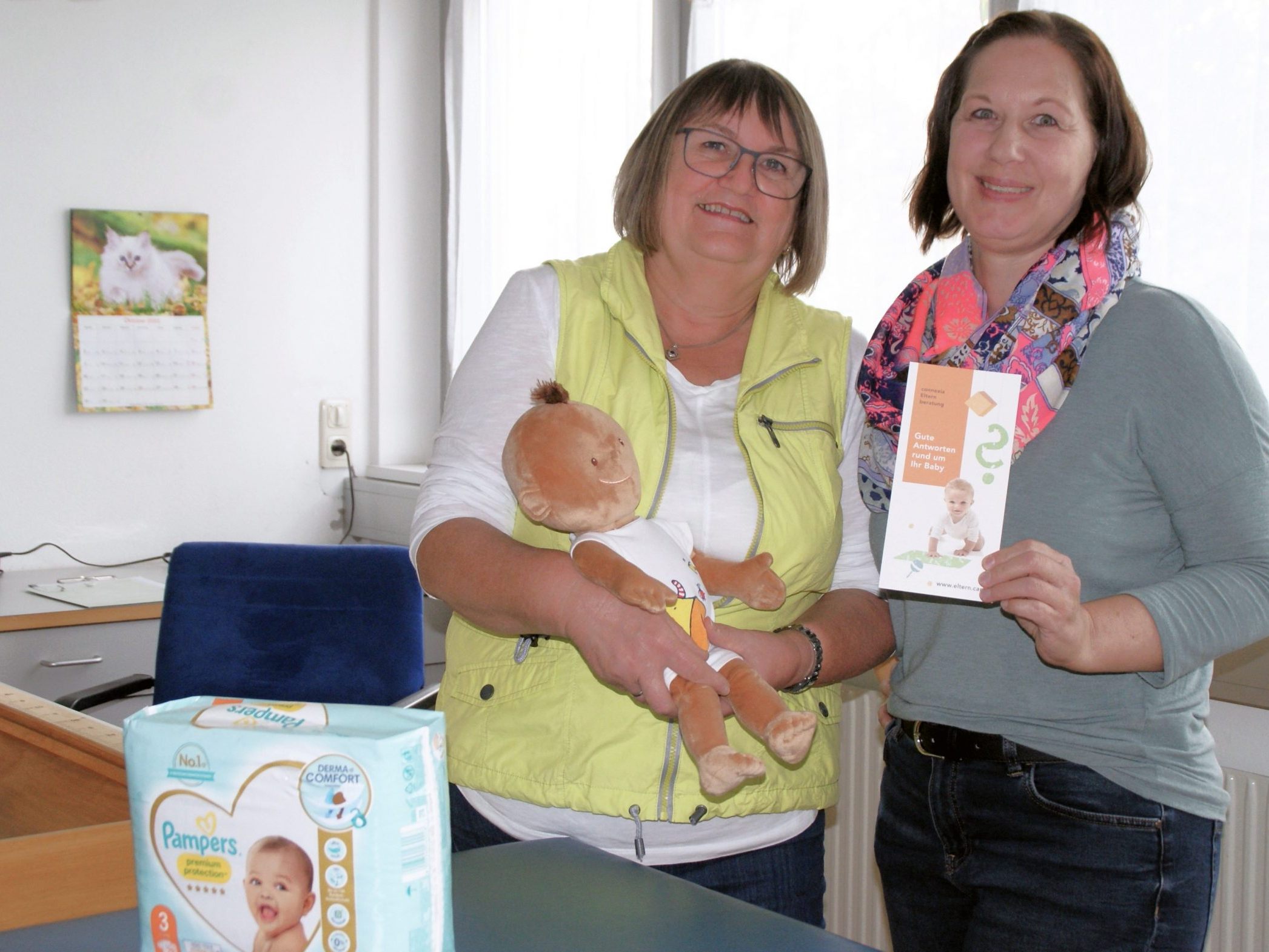 Angelika Holzer und Cornelia Angerer (re.) engagieren sich für die Elternberatung in Hörbranz. Angelika Holzer und Cornelia Angerer (re.) engagieren sich für die Elternberatung in Hörbranz.