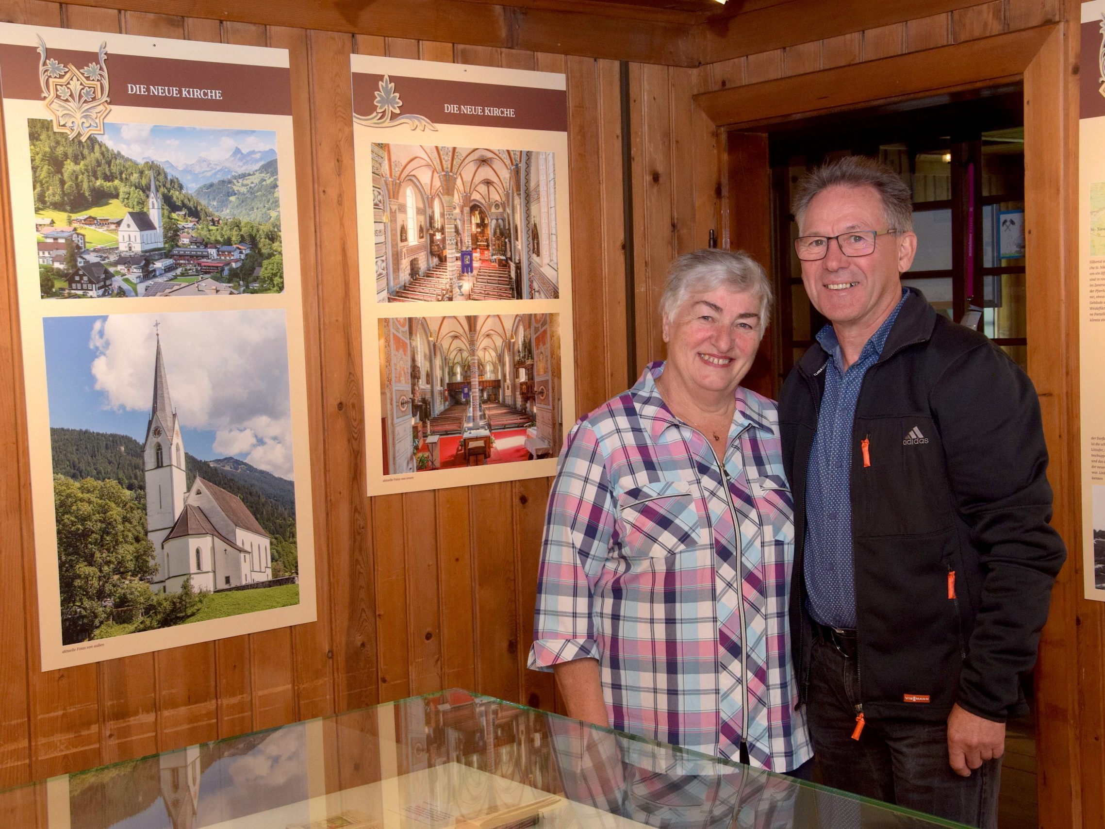 Heinrike und Walter Bargehr in der aktuellen Ausstellung im Montafoner Bergbaumuseum in der Gemeinde Silbertal. Heinrike und Walter Bargehr in der aktuellen Ausstellung im Montafoner Bergbaumuseum in der Gemeinde Silbertal.