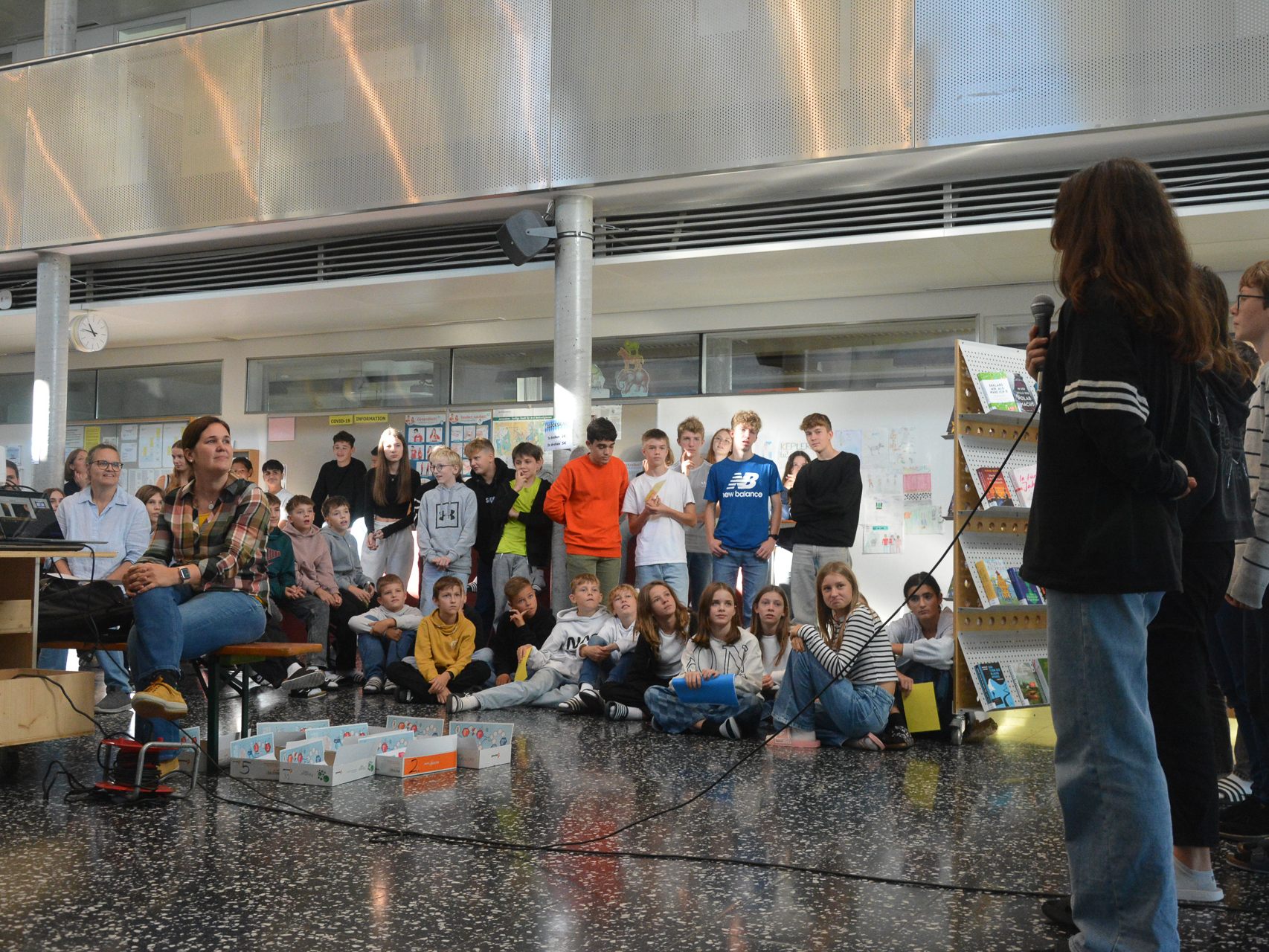 Am Bundesgymnasium Lustenau gibt es seit diesem Schuljahr ein neues Unterrichtsfach. Am Bundesgymnasium Lustenau gibt es seit diesem Schuljahr ein neues Unterrichtsfach.