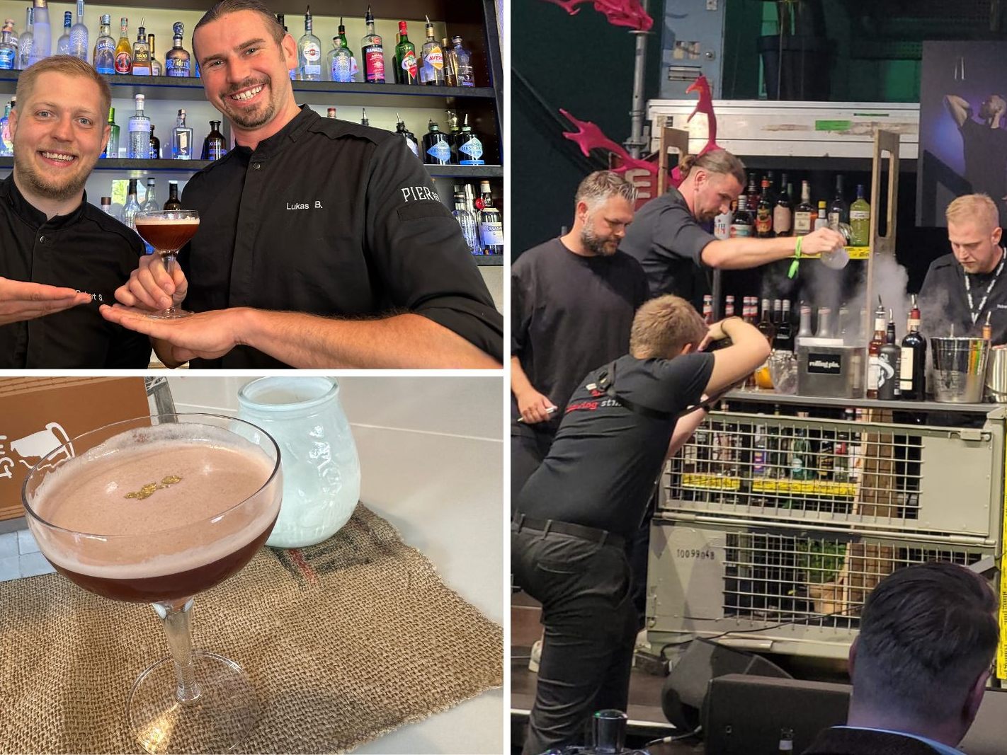 Zwei Bregenzer Barkeeper belegten den dritten Platz beim "European Barteam Masters 23". Zwei Bregenzer Barkeeper belegten den dritten Platz beim "European Barteam Masters 23".
