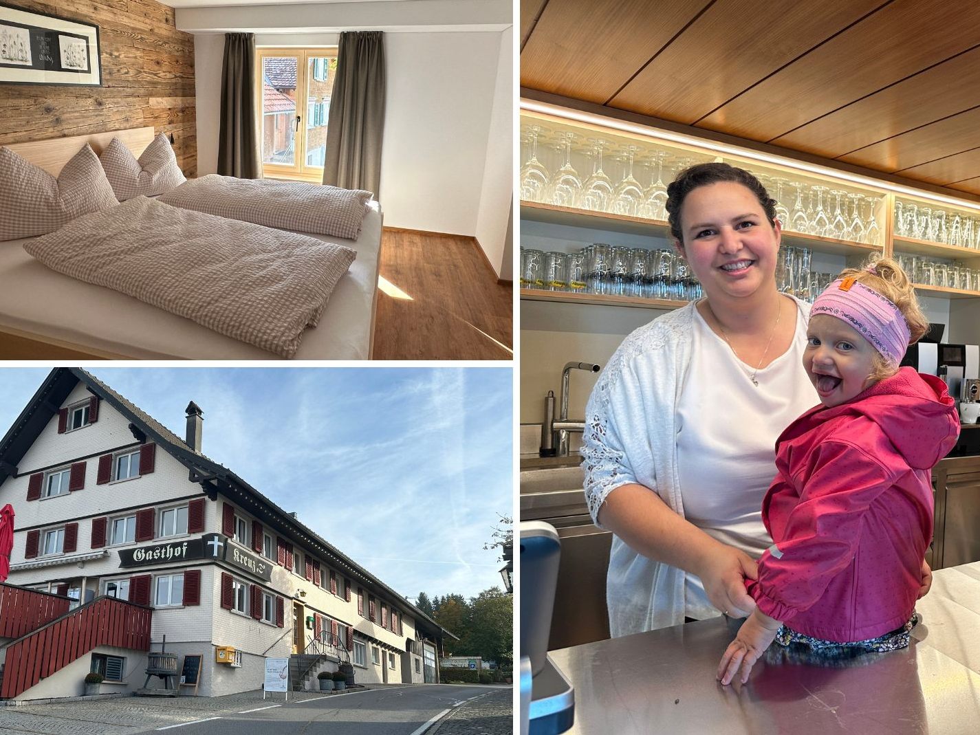 Anna-Lena Moosbrugger ist die neue Wirtin im Gasthof Kreuz.