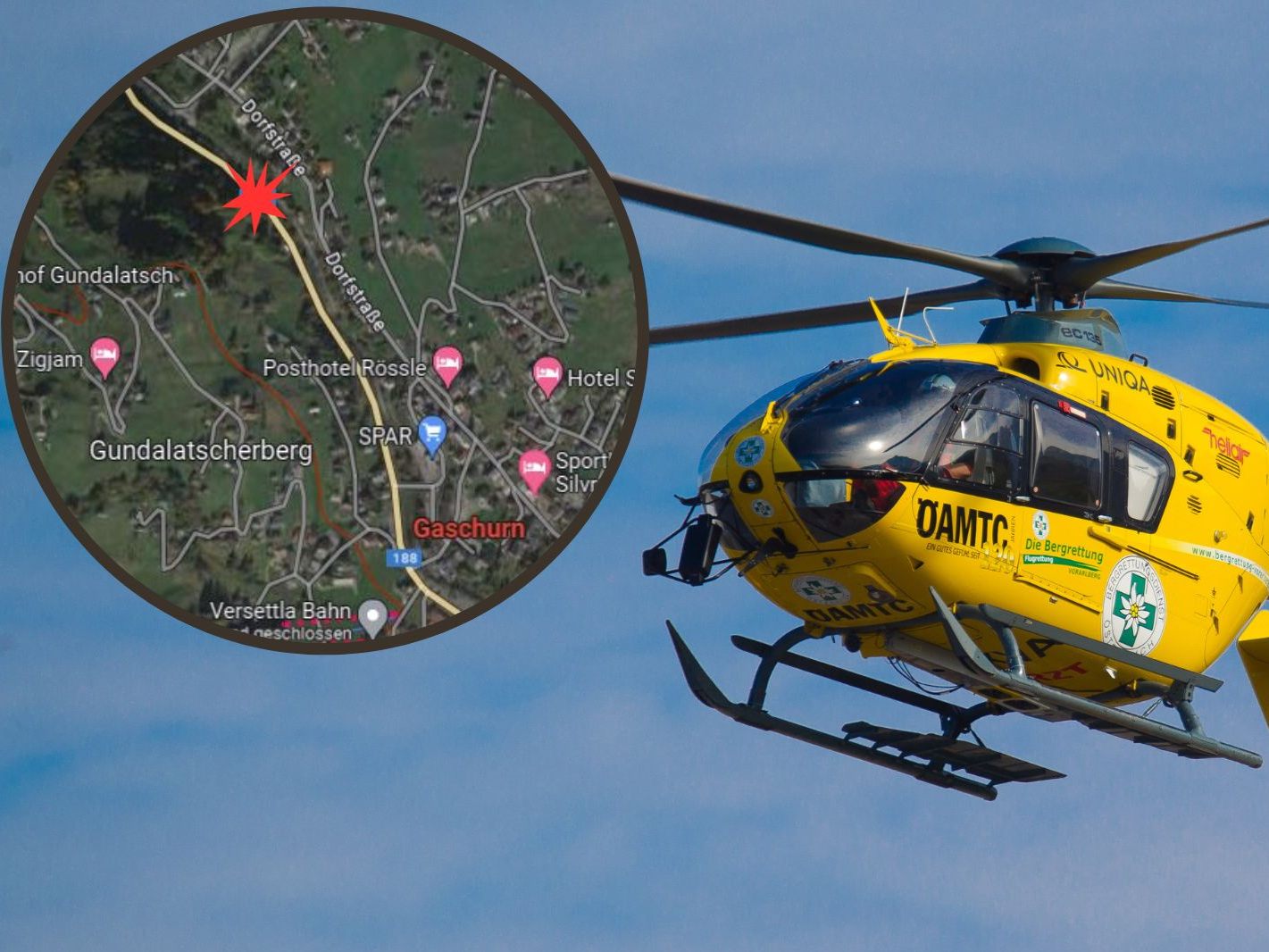 Ein 72-Jähriger wurde bei einem Unfall schwer verletzt. Ein 72-Jähriger wurde bei einem Unfall schwer verletzt.