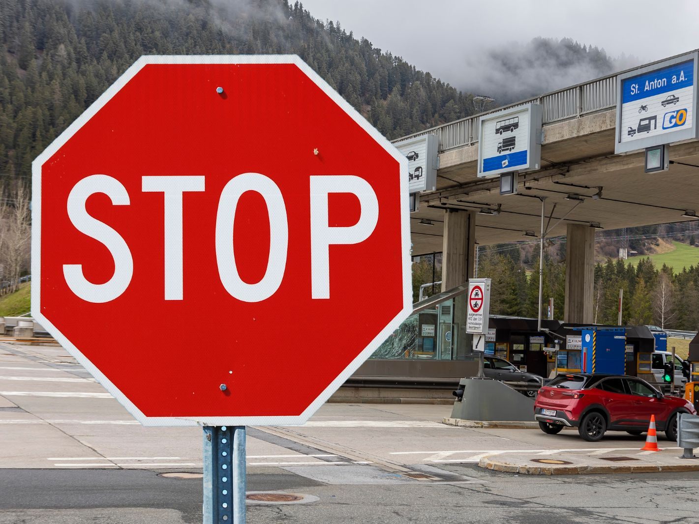 Während der Arlbergstraßentunnel-Sperre wurden zahlreiche Kontrollen durchgeführt.