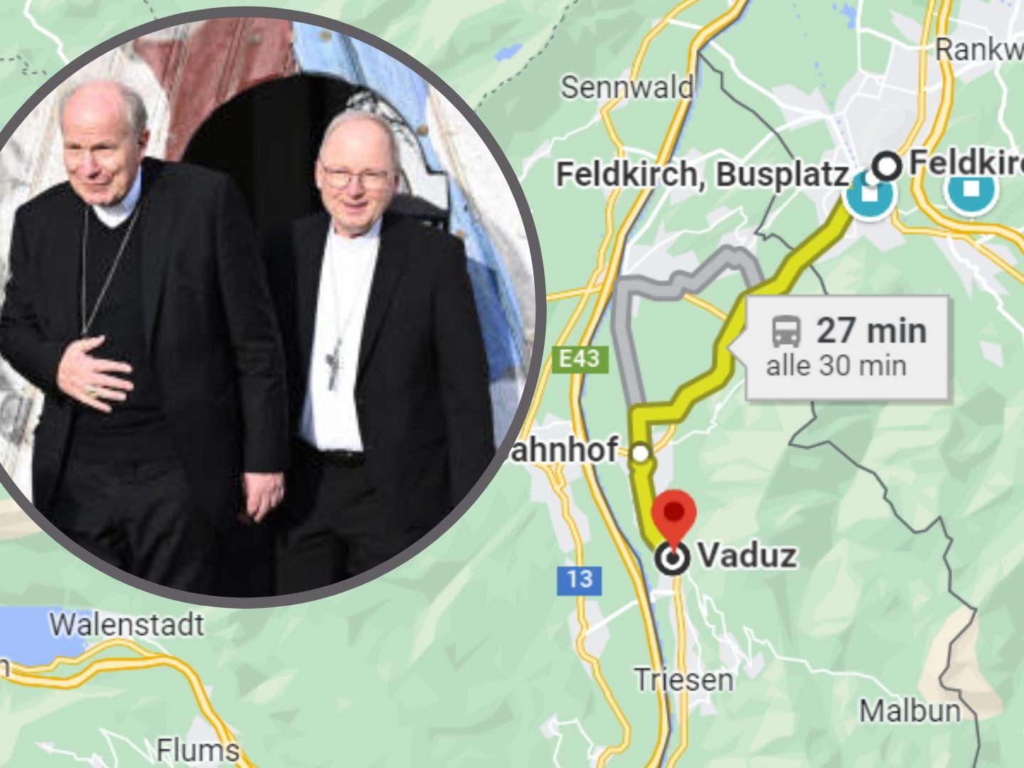Christoph Kardinal Schönborn (Erzbischof von Wien) und Benno Elbs (Bischof von Feldkirch) Christoph Kardinal Schönborn (Erzbischof von Wien) und Benno Elbs (Bischof von Feldkirch)