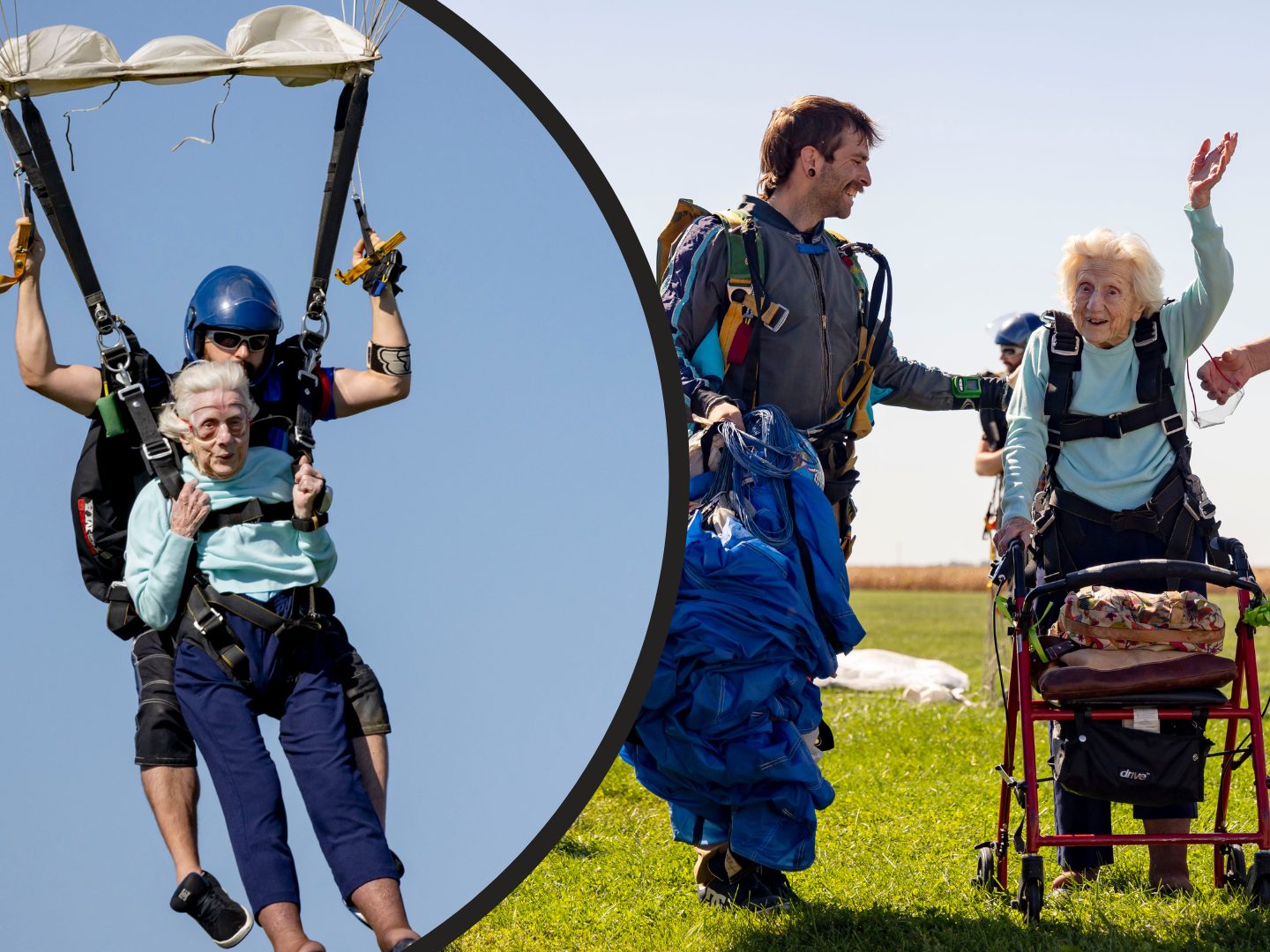 Dorothy Hoffner ist mit 104 Jahren nun Weltrekordhalterin. Dorothy Hoffner ist mit 104 Jahren nun Weltrekordhalterin.