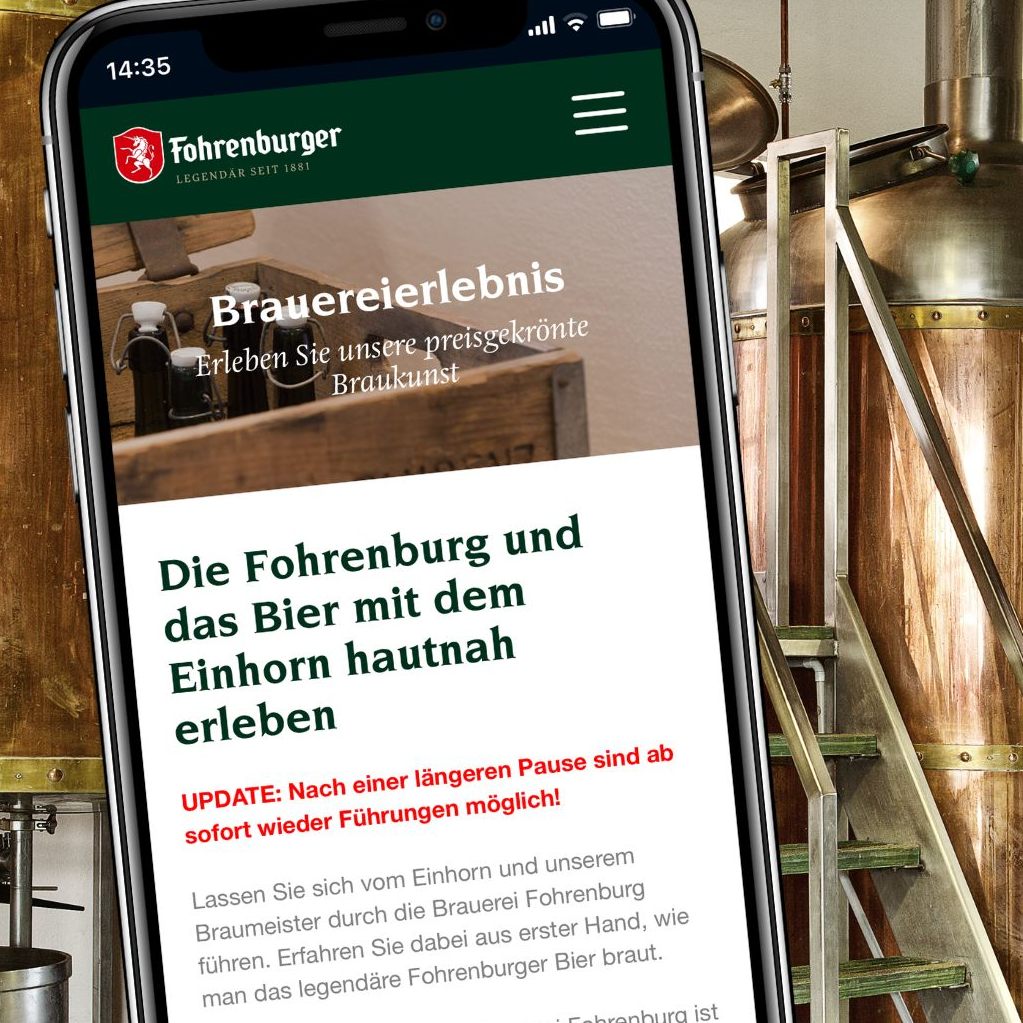Die Brauerei Fohrenburg bietet nicht nur eine breite Palette an Biersorten zum Probieren und Mitnehmen, sondern auch spannende Einblicke in den Brauprozess.