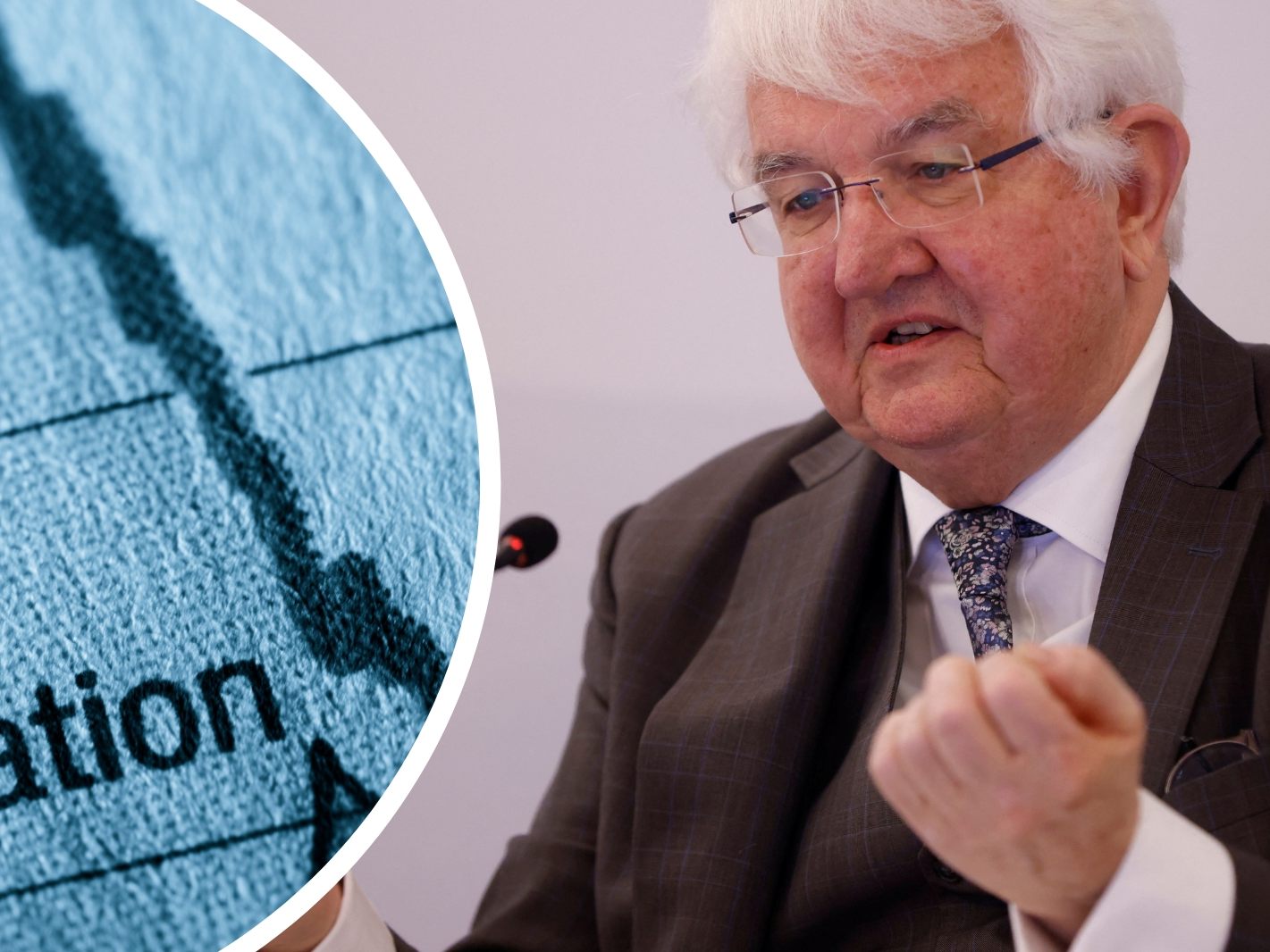 Europa strebt laut Holzmann (Bild) weiterhin zwei Prozent als Ziel bei der Inflation an. Europa strebt laut Holzmann (Bild) weiterhin zwei Prozent als Ziel bei der Inflation an.