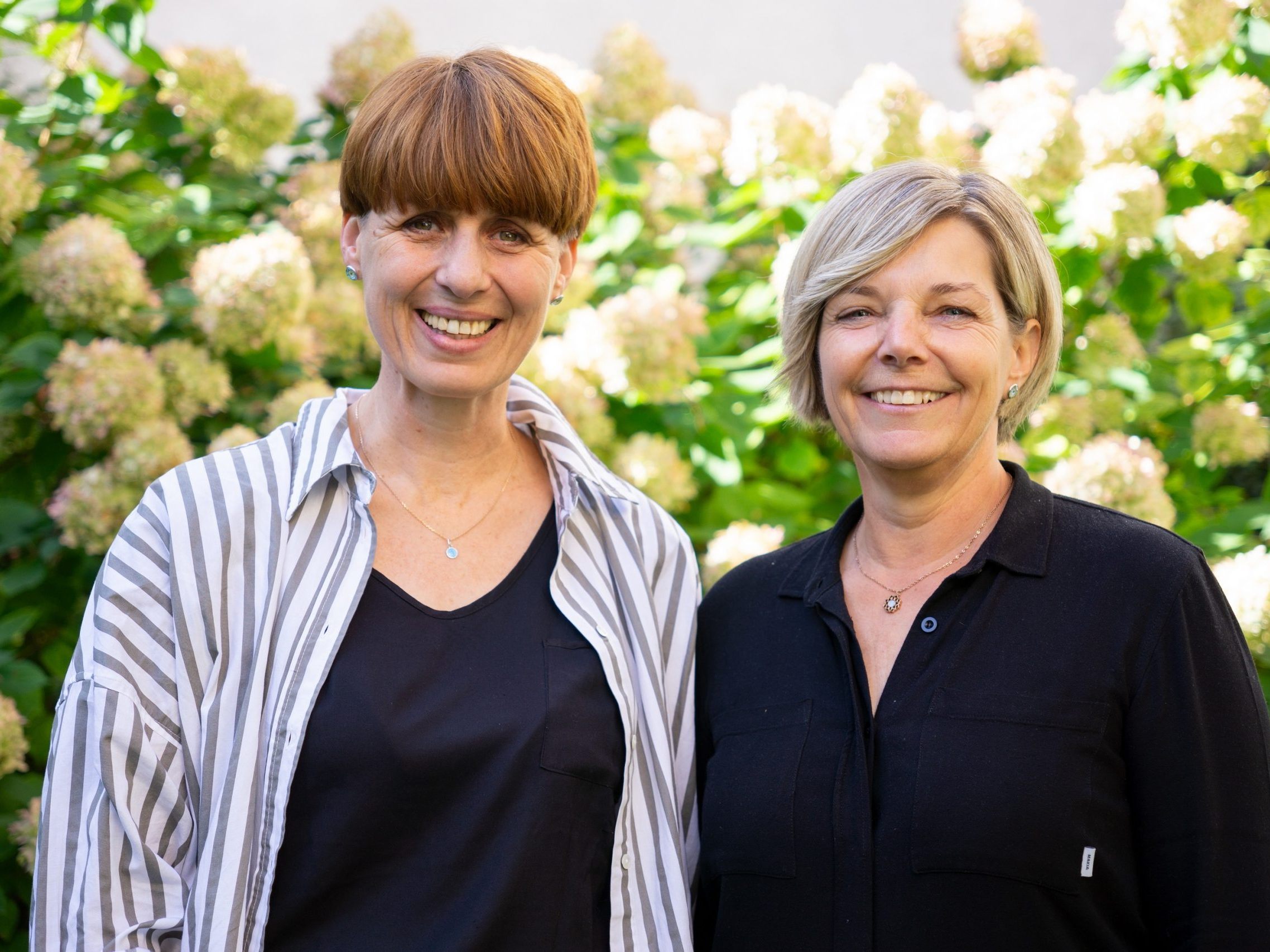 Irene Christof und Silvia Mähr organisieren für das Hospiz Vorarlberg verschiedenste Trauerangebote. Irene Christof und Silvia Mähr organisieren für das Hospiz Vorarlberg verschiedenste Trauerangebote.