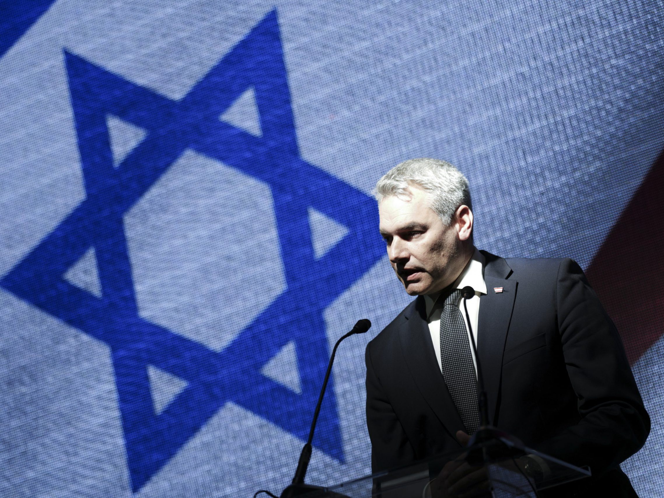 Nehammer möchte ein Zeichen der Solidarität mit Israel setzen.