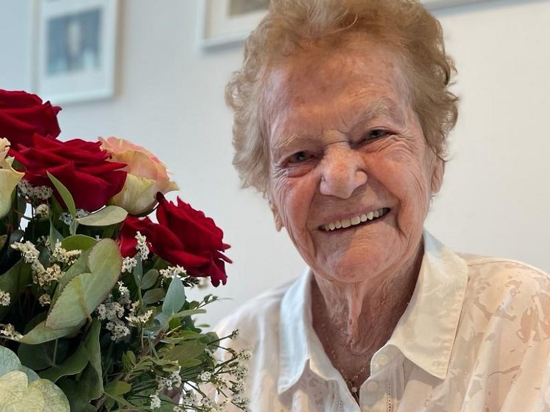 PVÖ Partenen gratuliert: 100. Geburtstag von Anni Summer