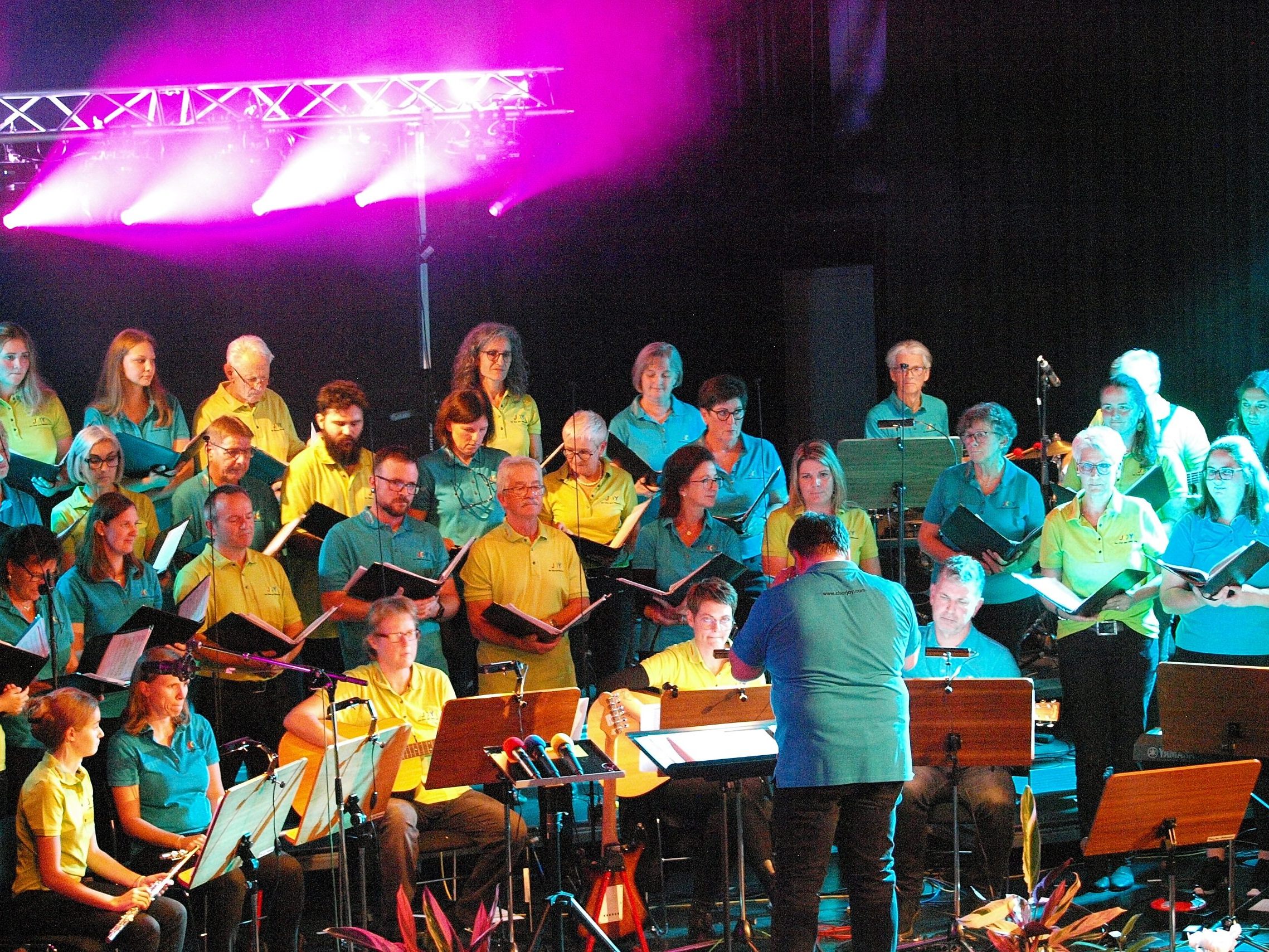 Zwei Tage lang stand das gemeinsame Singen beim JOY-Jubiläumskonzert im Mittelpunkt.