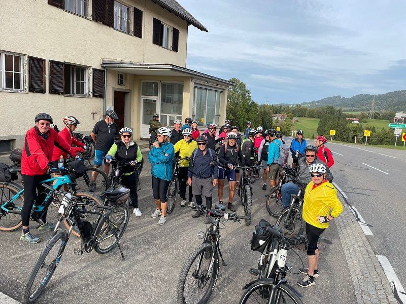 Abschlussradtour des PVÖ Vorarlberg ins Allgäu