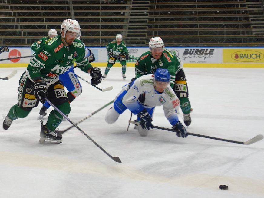 Richard Schlögl und seine Teamkollegen peilen gegen Kitzbühel den nächsten Heimsieg an.