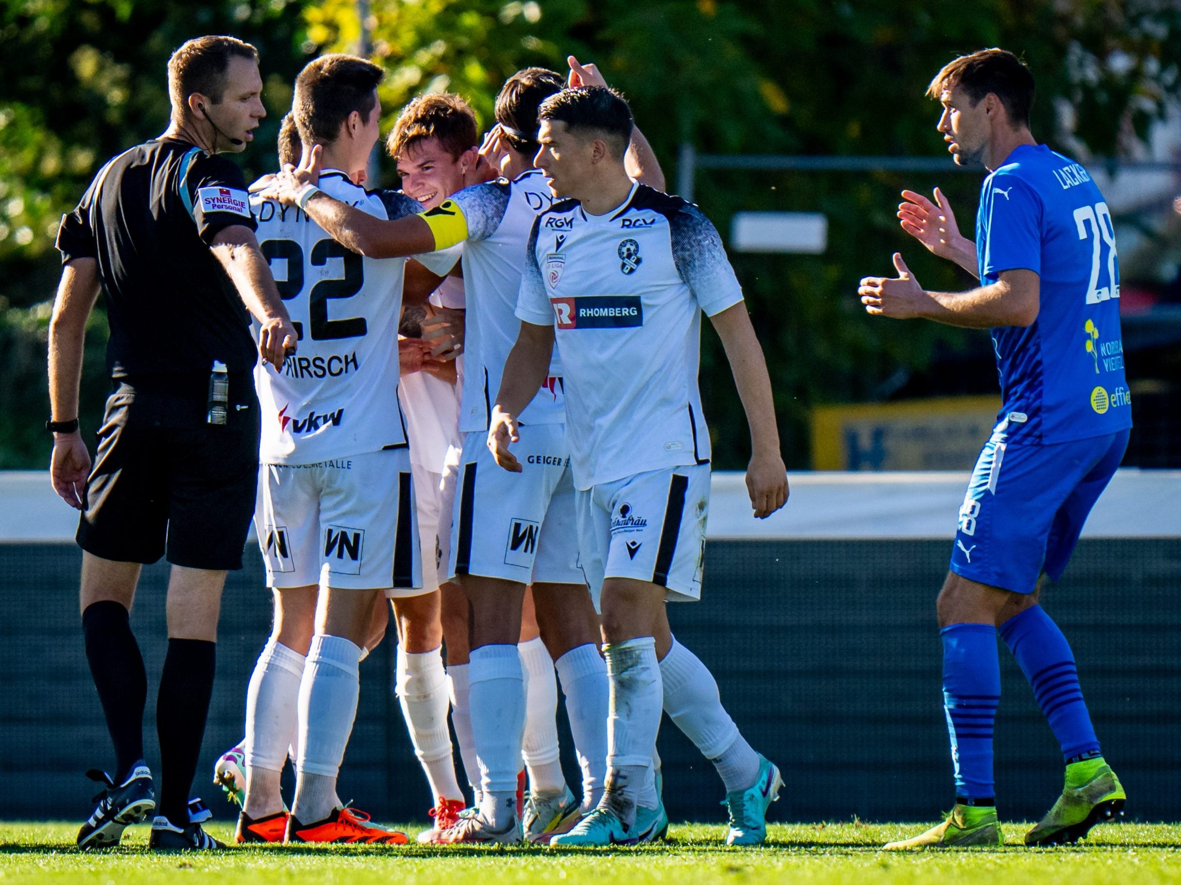 Bregenz ging bei Stripfing 1:0 in Führung.