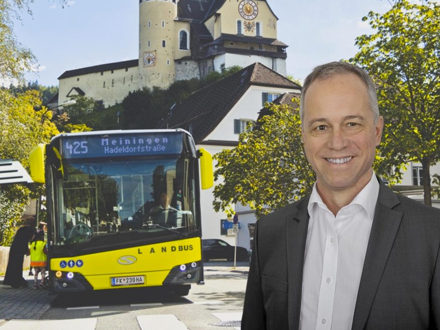 Roman Kopf, Obmann Gemeindeverband Personennahverkehr Oberes Rheintal / Landbus Oberes Rheintal