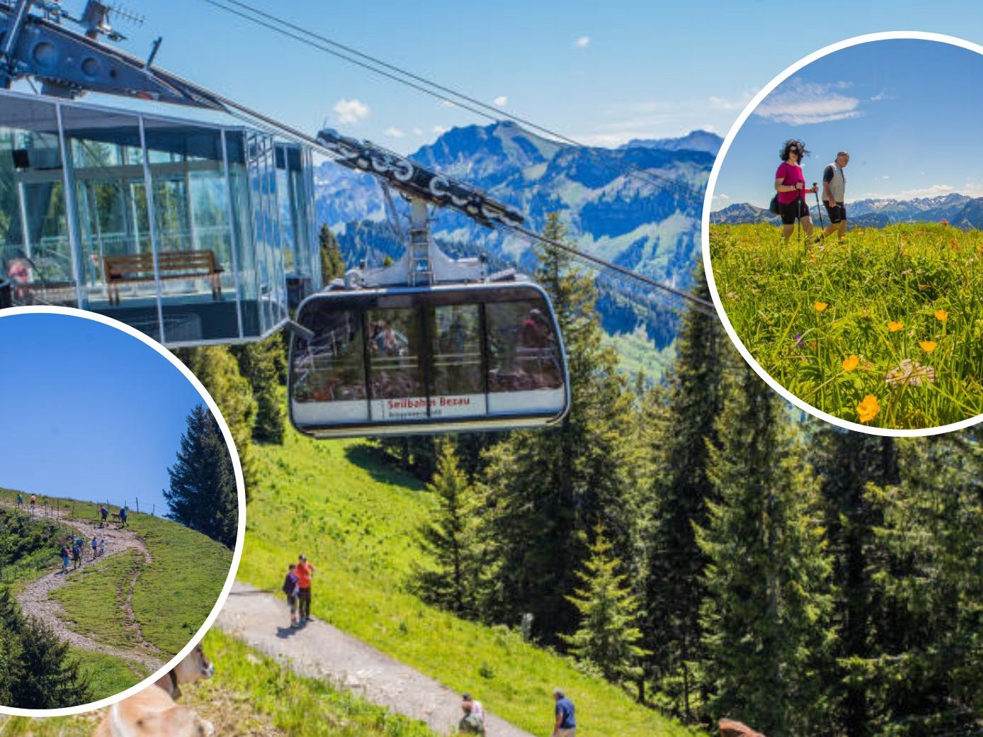 Ob Wandern, Gleitschirmfliegen oder einfach nur die beeindruckende Aussicht genießen - hier kommen alle auf ihre Kosten. Ob Wandern, Gleitschirmfliegen oder einfach nur die beeindruckende Aussicht genießen - hier kommen alle auf ihre Kosten.