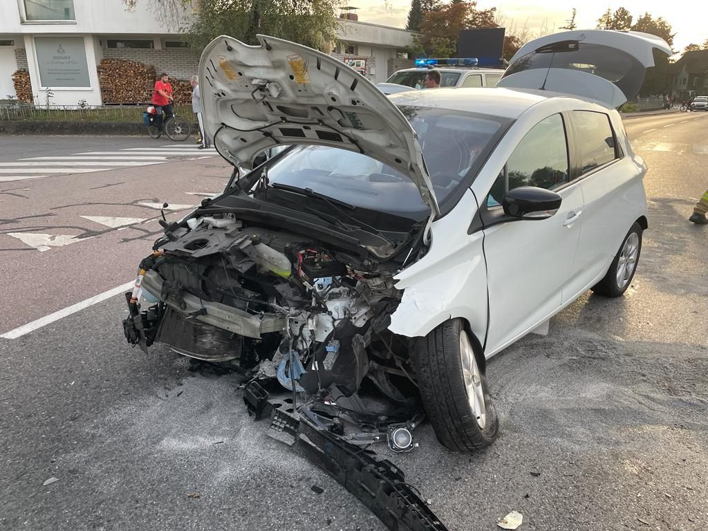 Schwerer Unfall in Haselstauden.