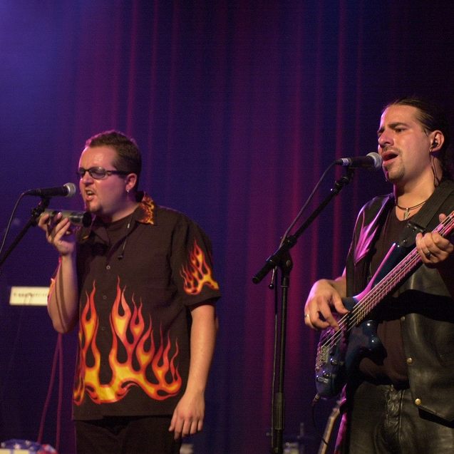 Wiener Wahnsinn tritt im Wiener Tivoli-Saal auf.