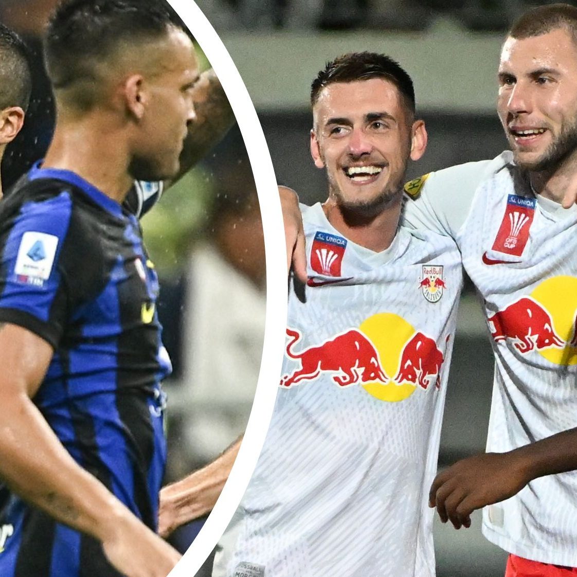 Salzburg gegen Inter klarer Außenseiter