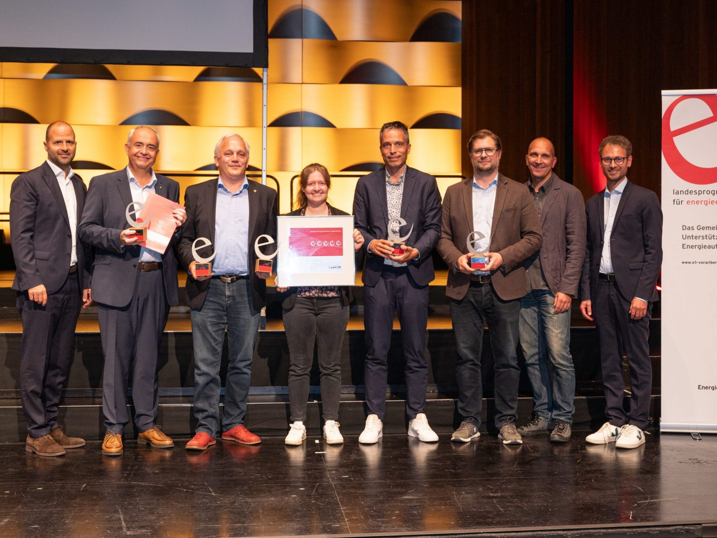 Beim diesjährigen e5-Event erreichte die Marktgemeinde Götzis zum dritten Mal in Folge fünf „e“.