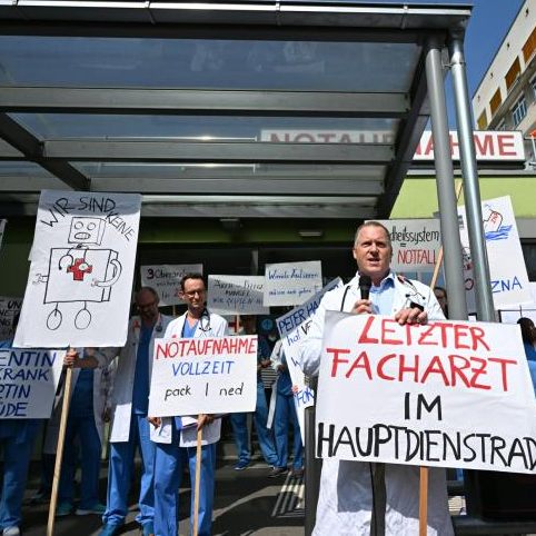 Die Wiener Ärzte planen von Mitte November bis Mitte Dezember in Streik zu treten.