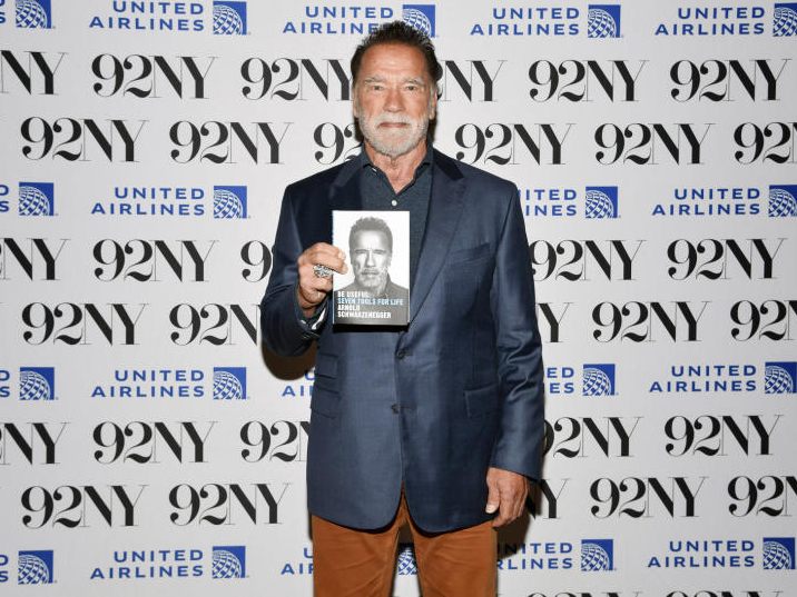Arnold Schwarzenegger veröffentlichte sein Ratschlag-Buch "Be Useful".