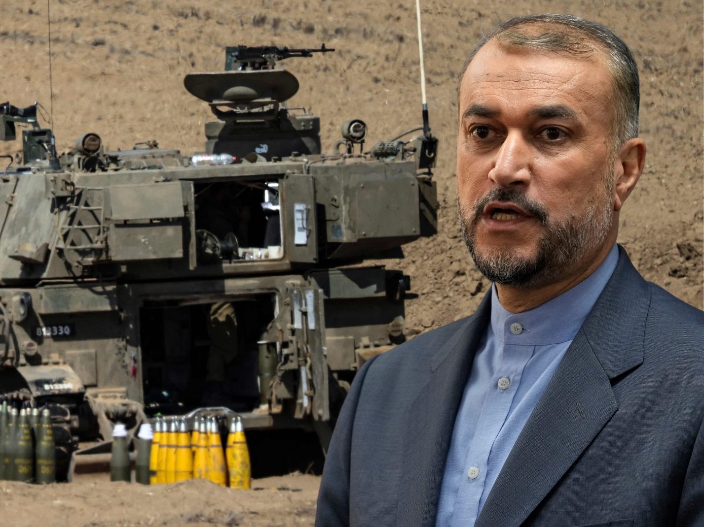 Irans Außenminister Hussein Amirabdollahian hat Israel eindringlich vor einem Einmarsch in den Gazastreifen gewarnt. Irans Außenminister Hussein Amirabdollahian hat Israel eindringlich vor einem Einmarsch in den Gazastreifen gewarnt.