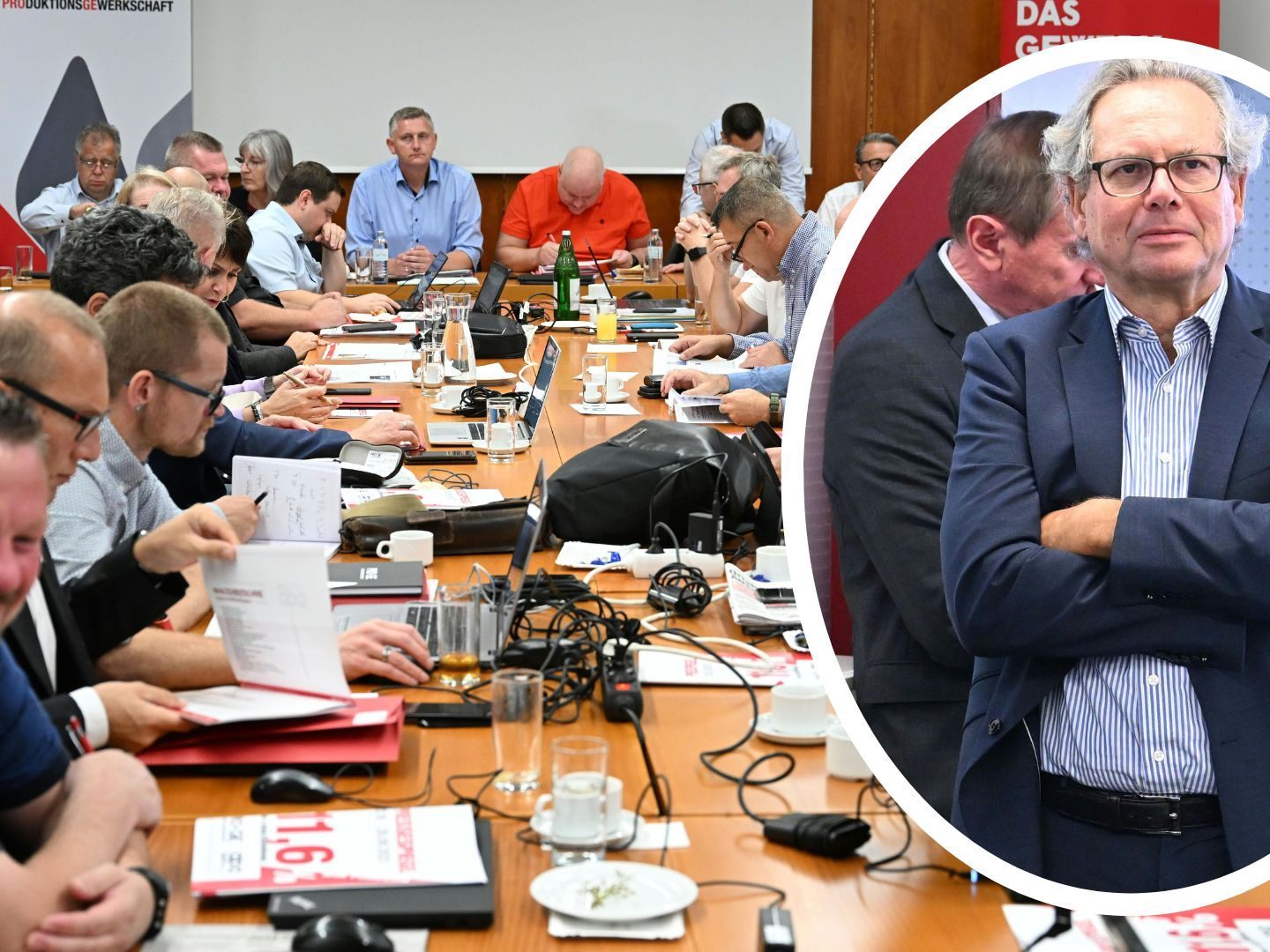 Arbeitgeber und Gewerkschaften liegen weit auseinander Arbeitgeber und Gewerkschaften liegen weit auseinander