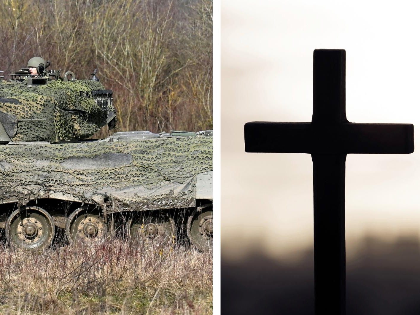 Ein Unfall mit einem Kampfpanzer "Leopard" auf dem Truppenübungsplatz Allentsteig im Waldviertel hat am Montagnachmittag ein Todesopfer gefordert.