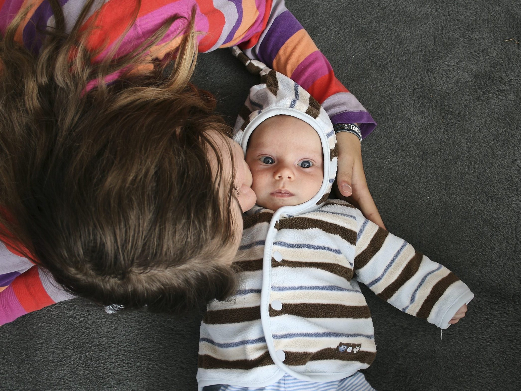 Große Unterstützung für junge Familien: Ehrenamt mit Baby.