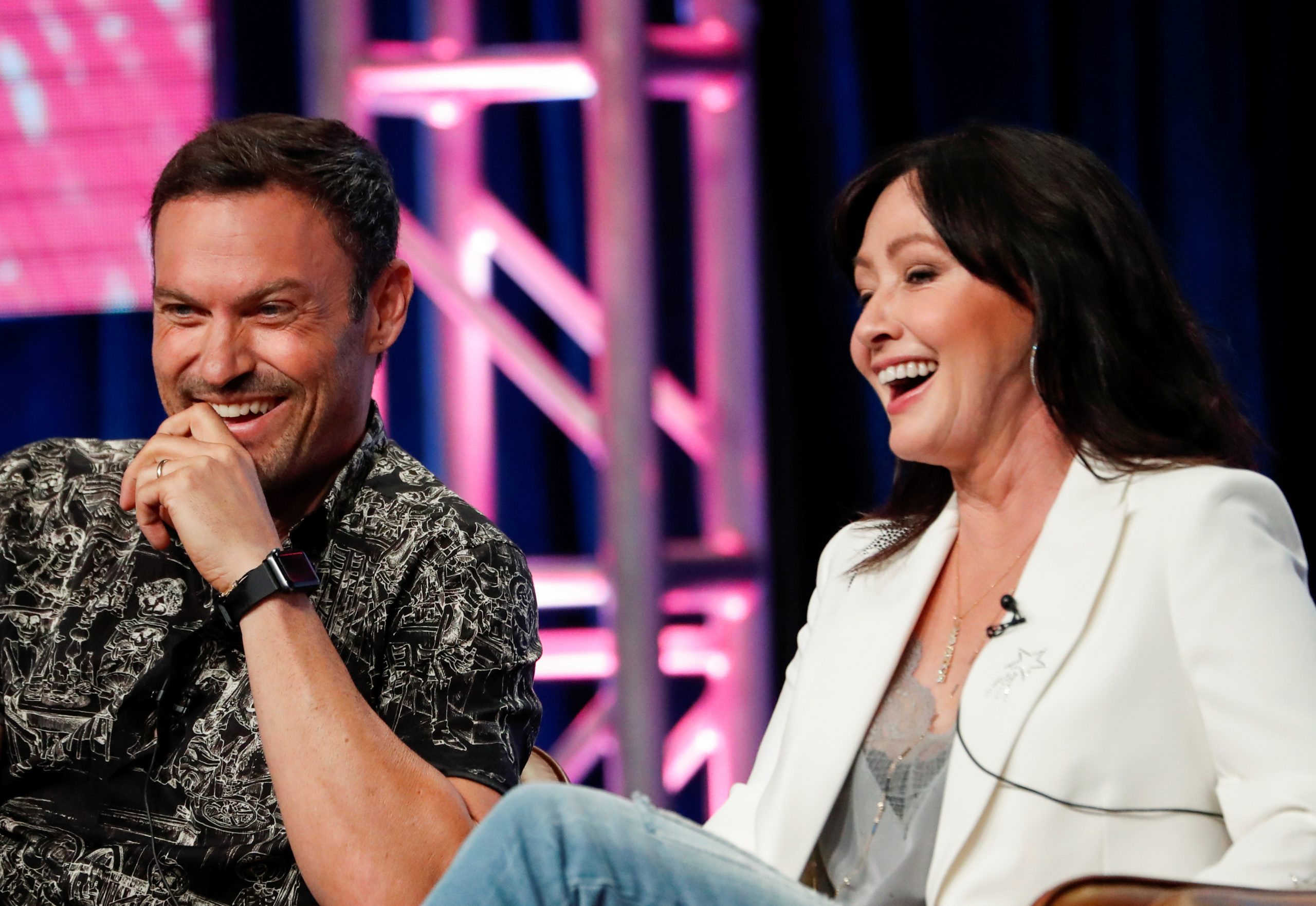 Shannen Doherty mit Brian Austin Green. Shannen Doherty mit Brian Austin Green.