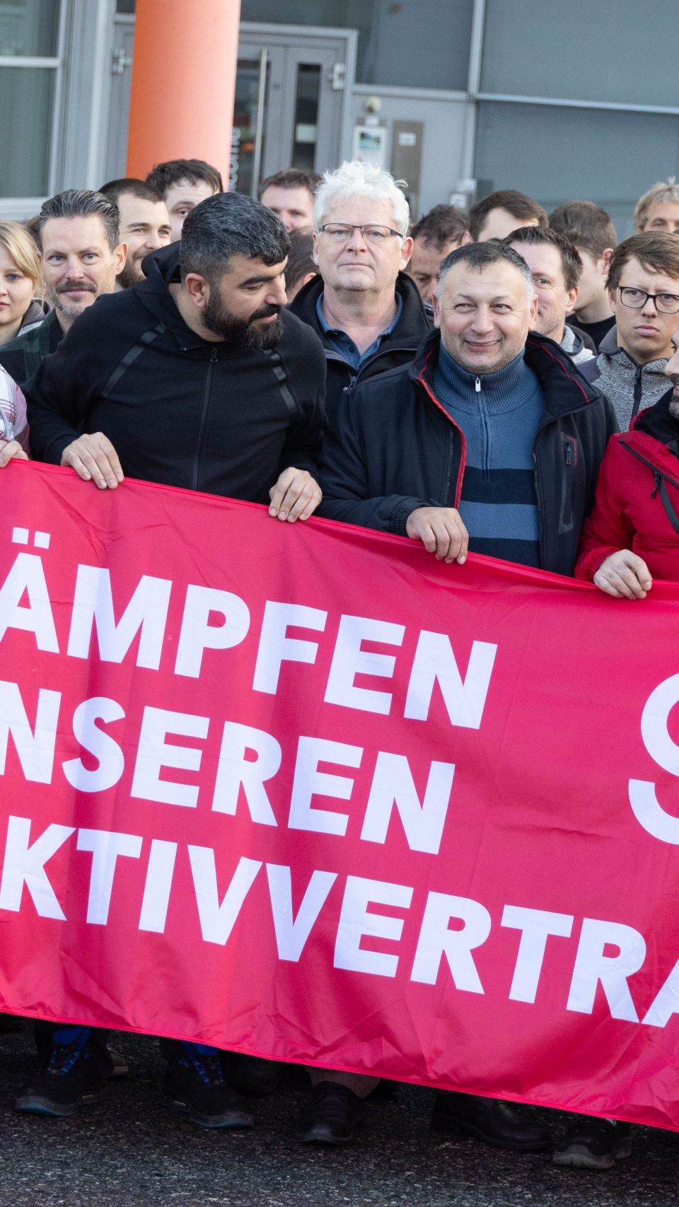 Am Mittwoch wurde bei Blum gestreikt