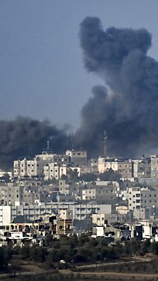 Luftangriffe des israelischen Militärs im Gazastreifen