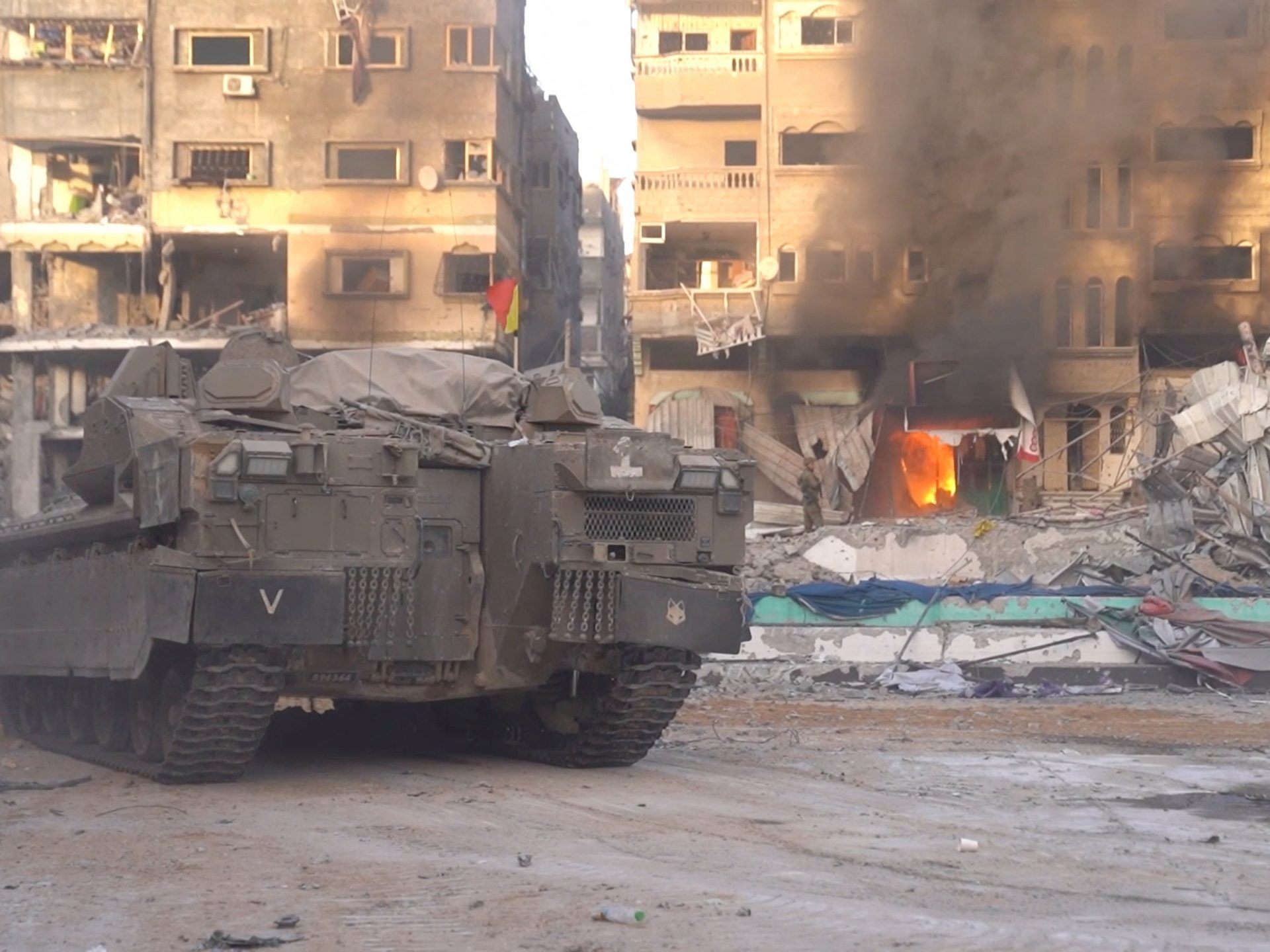 Der Krieg in Gaza tobt weiter. Der Krieg in Gaza tobt weiter.