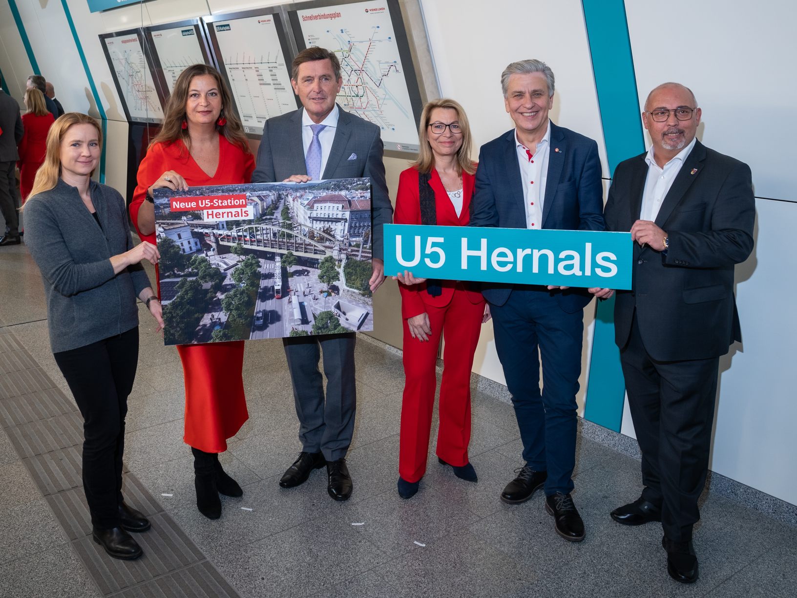 Die U5 soll spätestens ab 2035 bis Hernals fahren.