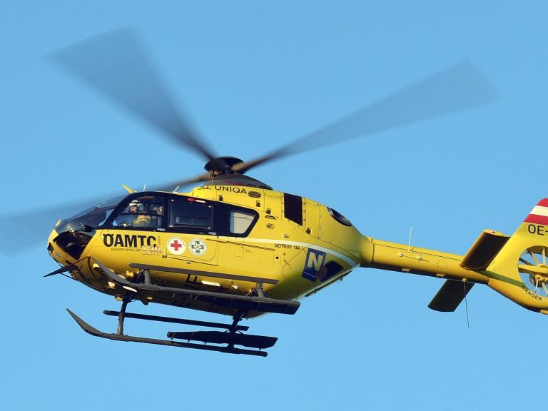 Der verletzte Wiener wurde per Helikopter ins Unfallkrankenhaus nach Wien geflogen. Der verletzte Wiener wurde per Helikopter ins Unfallkrankenhaus nach Wien geflogen.