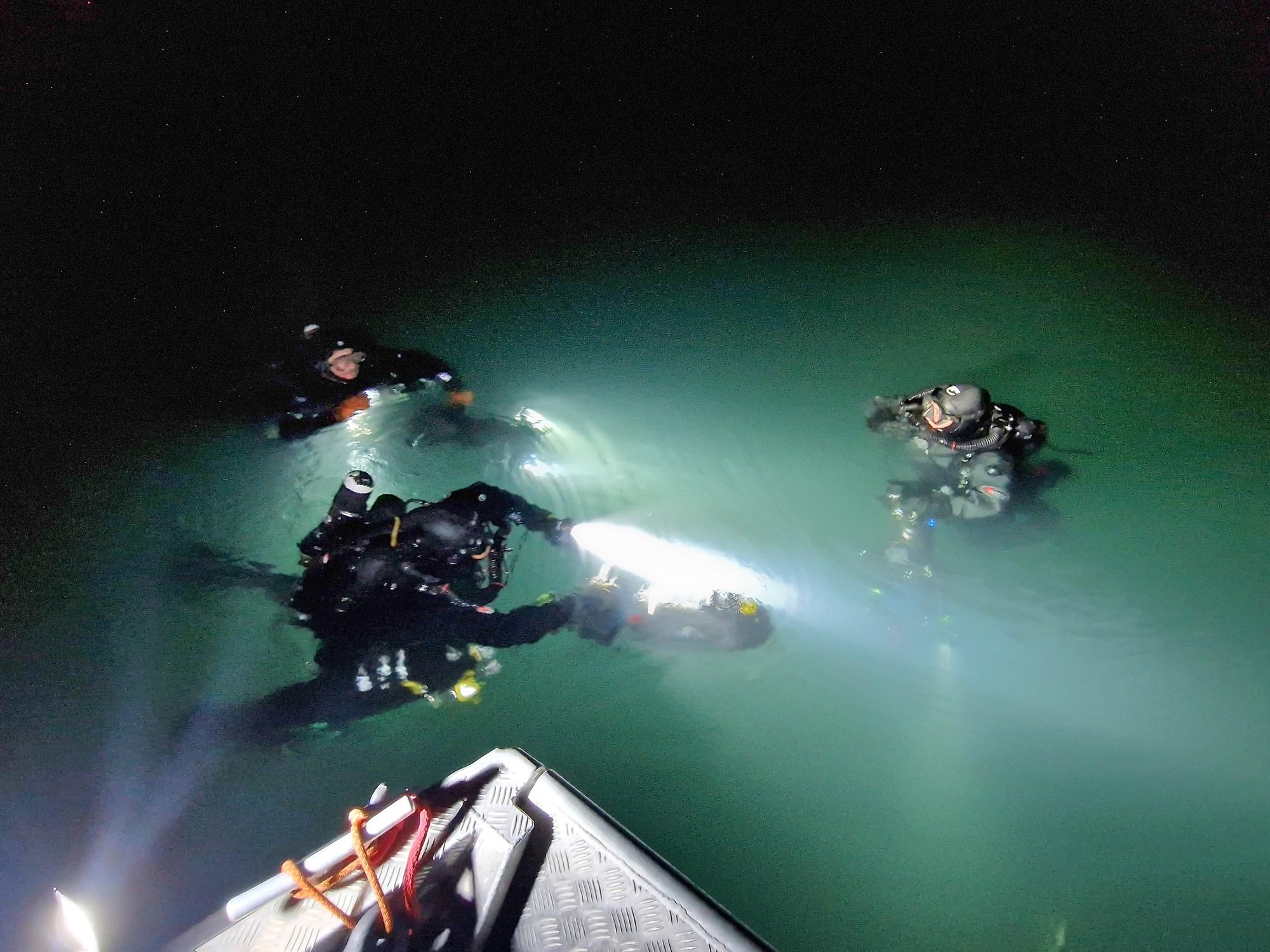 Einsatz der Wasserrettung im Wolfgangsee.