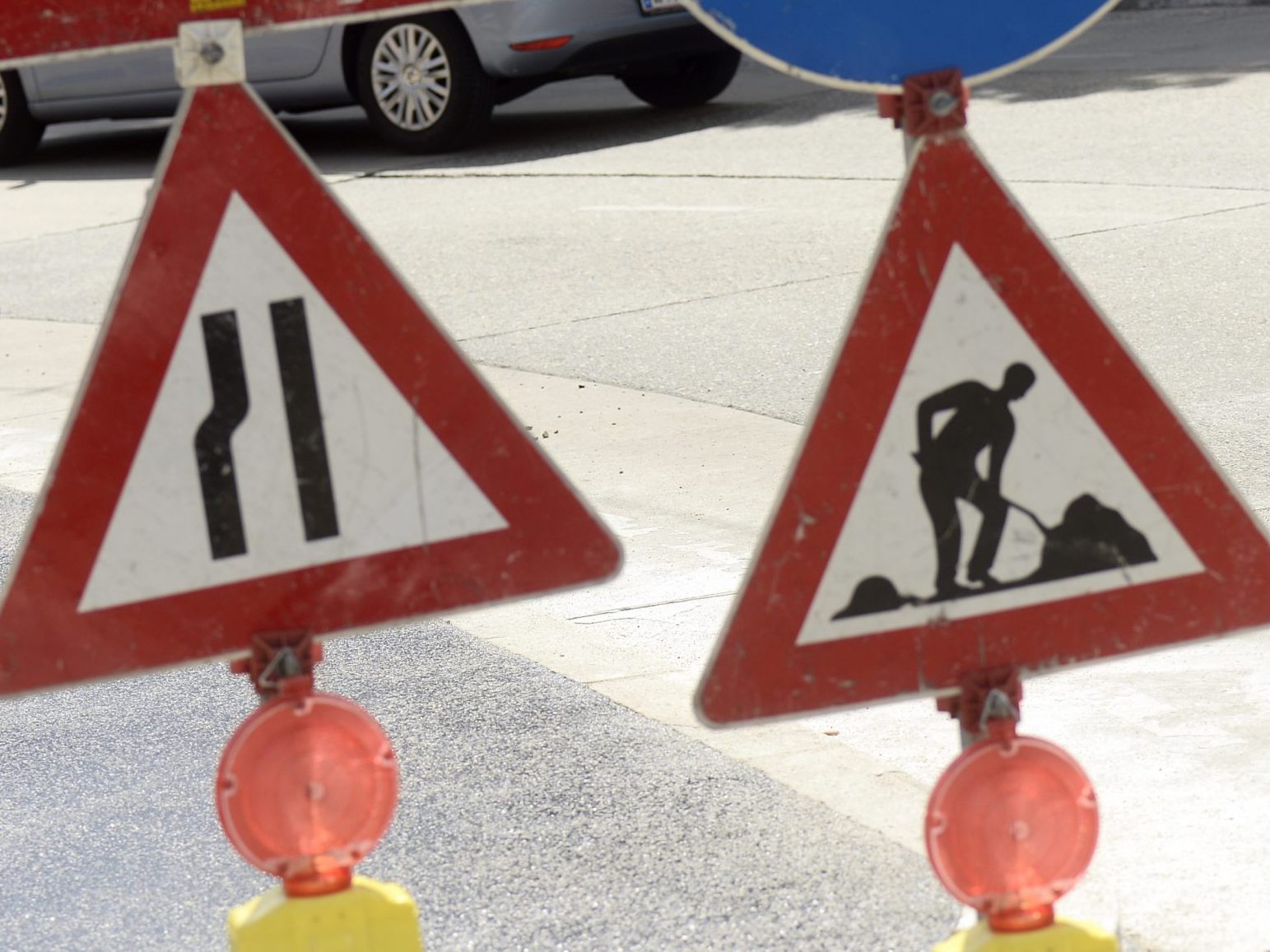 Auf der Wagramer Straße Kreuzung An der Oberen Alten Donau wird gebaut. Auf der Wagramer Straße Kreuzung An der Oberen Alten Donau wird gebaut.
